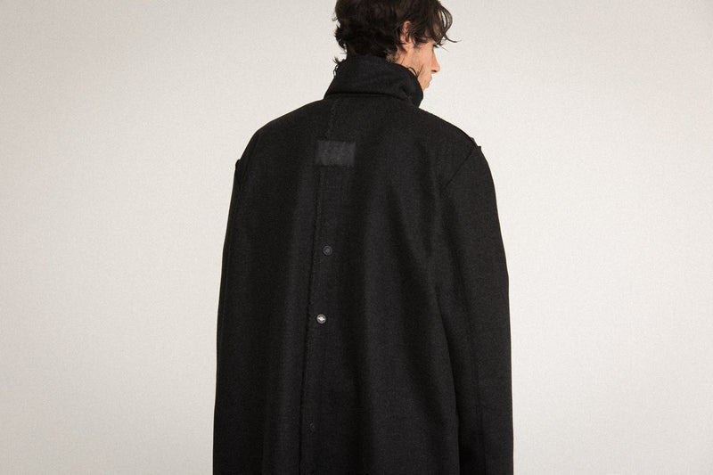 CORE REVERSIBLE WOOL COAT