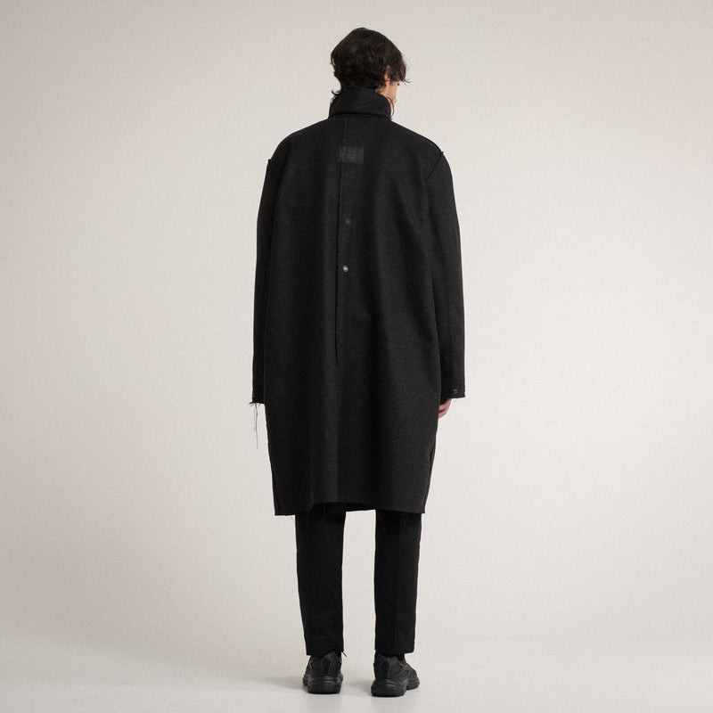 CORE REVERSIBLE WOOL COAT