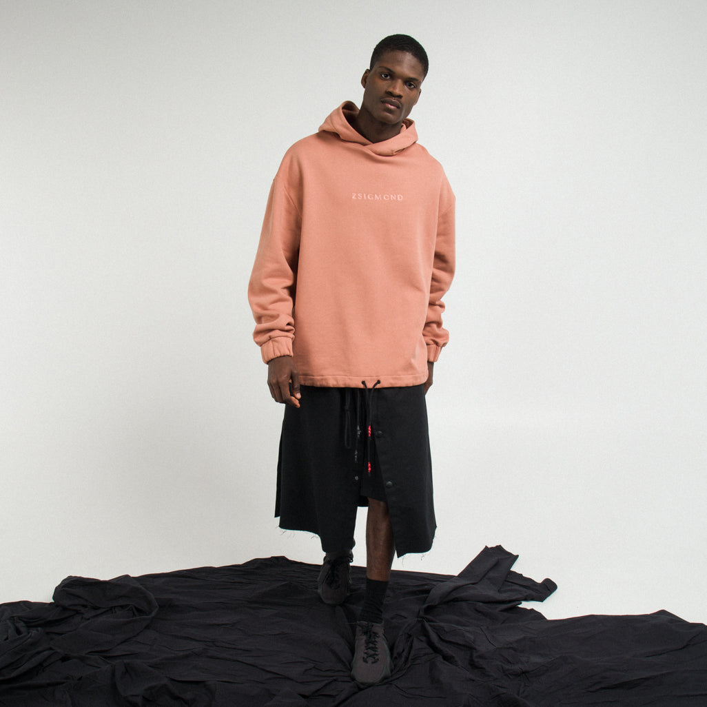 ESSENCE HOODIE bruised peach – ZSIGMOND